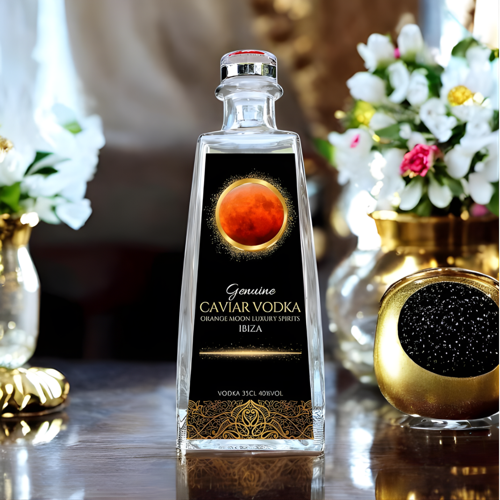Orange Moon Ibiza Caviar Vodka 35cl 40% ABV